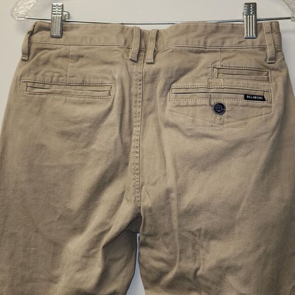 Billabong Flat Front Skateboard Stretch Pants 28 - Picture 7 of 10